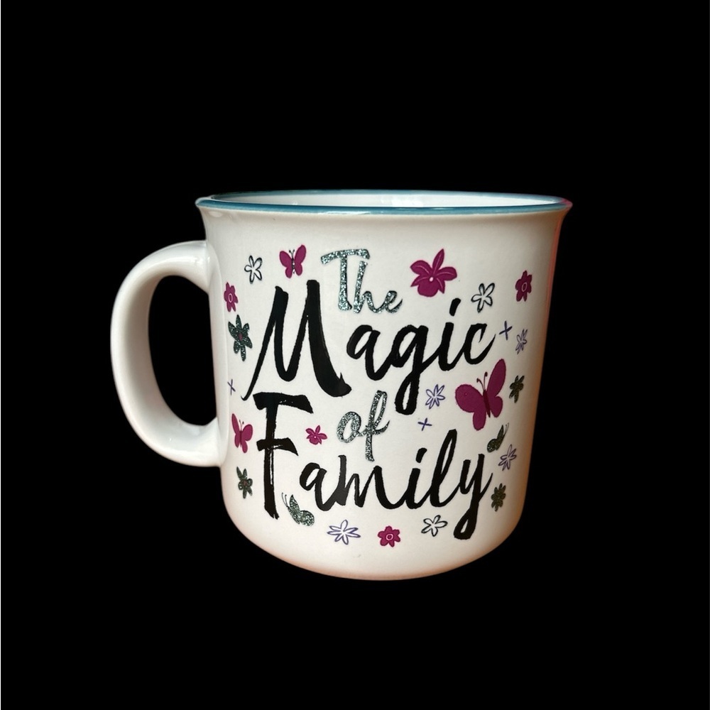NEW Disney’s Encanto ‘The Magic of Family’ Coffee Mug with Butterflies & Flowers